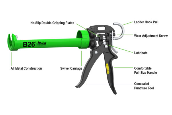 Albion B26 Caulk Gun - Image 2